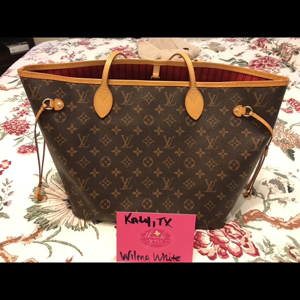 Authentic LV Neverfull MM
